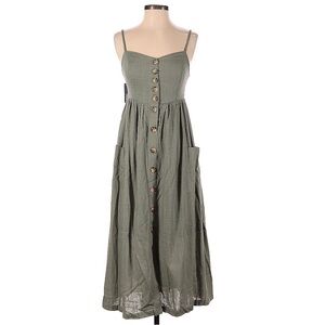 Buffalo David Bitton Green Midi Dress